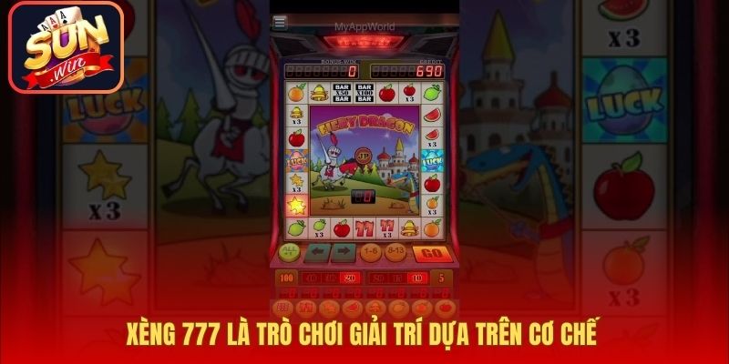 Xèng 777 là trò chơi giải trí dựa trên cơ chế